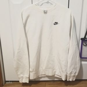 White Nike Crewneck
